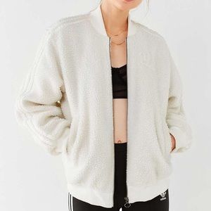 NWT adidas sherpa jacket